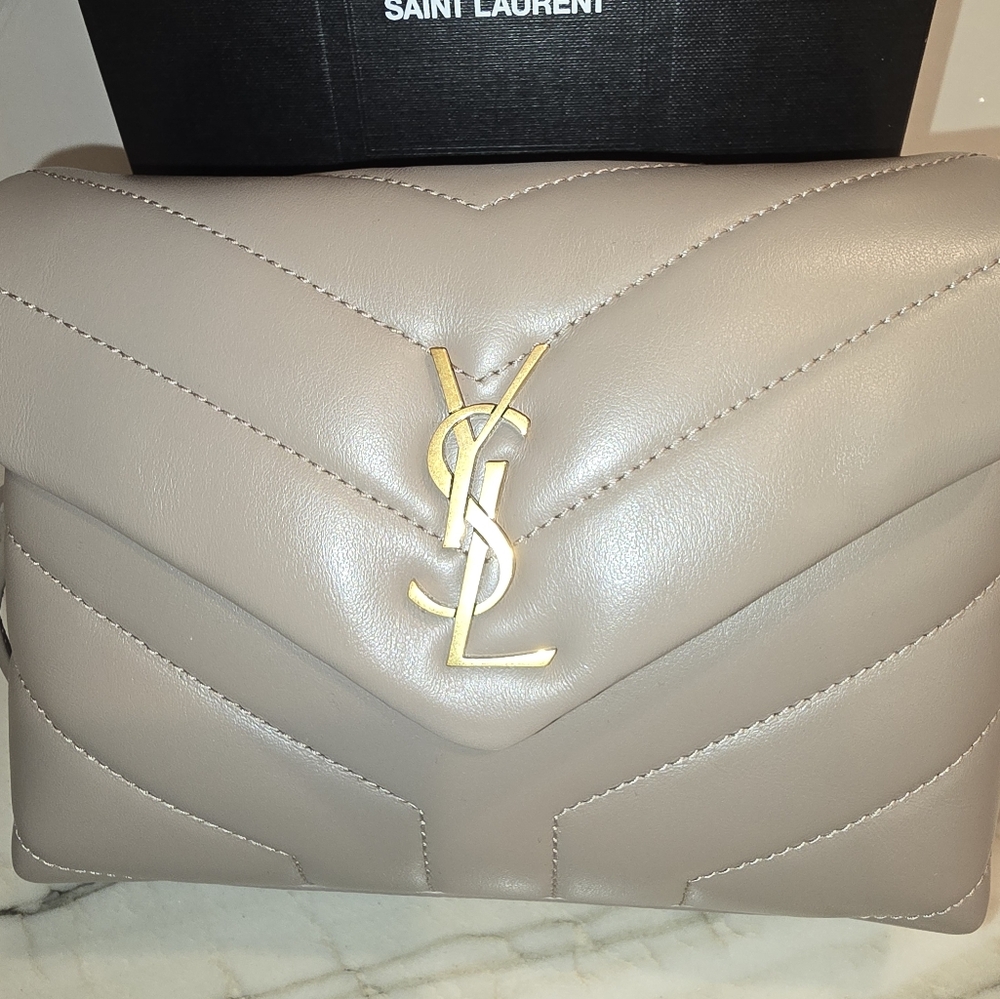 YSL Toy Lou Lou Leather Shoulder Bag - Picture 2 of 14
